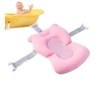 Coussin De Bain Bébé Baignoire Pour Bébé | Coussin Baignoire Bébé | Tapis De Bain Bebe Oreiller De Soutien Antidérapant Réglable Pour Baignoire | Avec Boucles Et 3 Ceintures De Sécurité