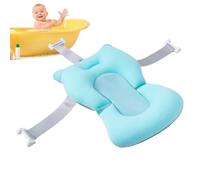 Coussin De Bain Bébé Baignoire Pour Bébé | Coussin Baignoire Bébé | Tapis De Bain Bebe Oreiller De Soutien Antidérapant Réglable Pour Baignoire | Avec Boucles Et 3 Ceintures De Sécurité
