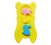 Coussin de bain - Coussin en éponge douce avec jouets, accessoire de bain pour comptoir, baignoire, lavabo, spa, relaxation, soutien de sécurité, jeu confortable, lavage à la maison nécessaire