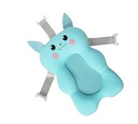 Coussin de bain flottant pour bébé Motif dessin animé pour nouveau-né et nourrisson Design ergonomique antidérapant