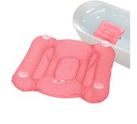 Coussin de bain gonflable - Tapis de massage spa contour, tapis de bain à ventouse pour un confort complet du corps, relaxation profonde, tapis imperméable portable pour adultes, femmes accessoire de