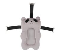 Tinéo Coussin de bain Toilette - Attache universelle, séchage rapide, 0-6 mois - Gris clair TU