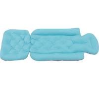 Coussin de bain intégral, très grande taille, doux et agréable pour la peau, bleu
