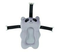 Tinéo Coussin de bain Toilette - Attache universelle, séchage rapide, 0-6 mois - Gris clair TU