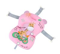 Coussin de bain pliable pour baignoire - Coussin doux pour bébé - Pliable et antidérapant de 0 à 12 mois - Confortable de voyage portable - Coussin de siège pour nouveau-né et nourrissons