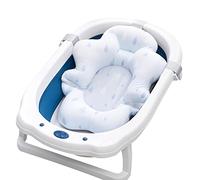 Coussin de bain pliable pour baignoire de bébé - Pliable et antidérapant - De 0 à 12 mois - Confort de voyage portable - Soins infirmiers - Pour nouveau-nés et nourrissons