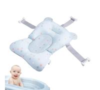 Coussin de bain pour bébé | Coussin pliable de support de bain sans schéma | Oreiller de tapis de bain pour bébé | Accessoire Batth idéal pour la sécurité des nouveau-nés,