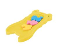 Coussin de bain pour tout-petit, siège de baignoire à éponge, 20,87x10,63x1,97 pouces padf-tampon avec pavages intégrés coussin sans glissement confortable, puits de baignoire support sûr pour les béb