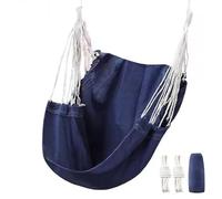 Coussin de balancelle d'intérieur en toile - Siège suspendu extra large portable pour la relaxation Mobilier de loisirs élégant | Balcon, appartement, bureau, terrasse, coin de lecture