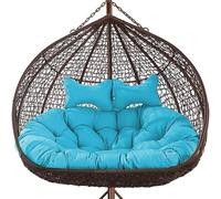 Coussin de balançoire for chaise oeuf 2 places d'extérieur en polyester