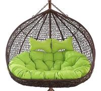 Coussin de balançoire for chaise oeuf 2 places d'extérieur en polyester
