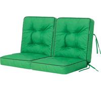 Coussin de balançoire Venus Coussin de banc Garden Coussins de balançoire Coussins de balançoire Hollywood Balançoire Banc, rouge, 110 x 100 cm