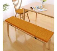 Coussin de Banc antidérapant et Amovible, Coussin rectangulaire pour siège de fenêtre avec Fermeture éclair, Coussin en Lin et éponge pour Banc de Jardin, mobilier de Salon d'intérieur et d'