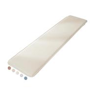 Coussin de banc antidérapant pour extérieur, intérieur, jardin, terrasse, véranda, 100/120/150/180/200 x 30/35/40 cm, beige, idéal pour rebord de fenêtre et coin salon