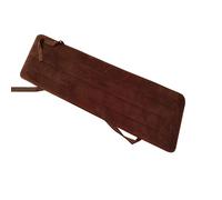 Coussin de banc carré personnalisable avec attaches pour terrasse, salle à manger, marron - 120 x 30 cm - Confort idéal pour une assise en plein air
