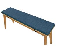 Coussin de banc confortable et durable pour banc, jardin, cuisine, salle à manger, 5 cm d'épaisseur, gris chaud, 150 x 40 x 5 cm, pour extérieur et intérieur