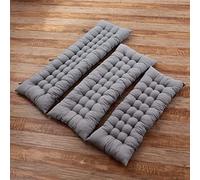 Coussin de banc de jardin 3 places pour extérieur, terrasse, cuisine, banc de salle à manger ou chaise longue, rectangulaire - 170 x 55 cm