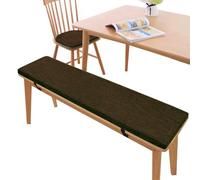 Coussin de banc de jardin - 80 x 40 x 5 cm d'épaisseur - Pour intérieur/extérieur, terrasse, cuisine, coin de fenêtre, assise confortable