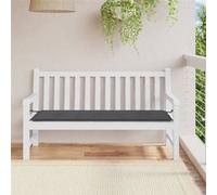 vidaXL Coussin de banc de jardin anthracite 150x50x3 cm tissu oxford 43191