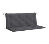 vidaXL Coussin de balancelle Anthracite 120 cm Tissu