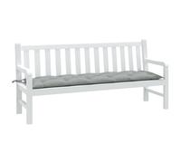 Coussin de banc de jardin beige mélangé 180x50x7 cm tissu coussin vidaXL