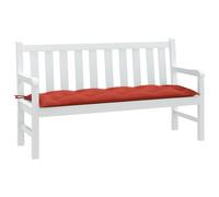 Coussin de banc de jardin beige mélangé 180x50x7 cm tissu coussin vidaXL