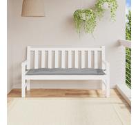 Coussin de Banc de Jardin Coussin de Siège Patio Anthracite Tissu Oxford vidaXL