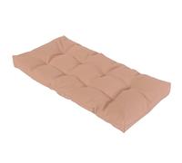 Coussin de banc de jardin épais, 8 cm, antidérapant et doux, pour utilisation en intérieur/extérieur, rose doux, 120 x 40 x 8 cm, idéal pour terrasse et terrasse