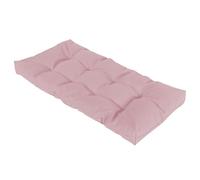 Coussin de banc de jardin épais de 8 cm, doux, imperméable et antidérapant, pour balancelle - Rose cerise - 110 x 40 x 8 cm - Idéal pour intérieur et extérieur