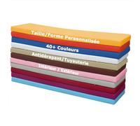 Coussin de Banc de Jardin Imperméable, Coussin pour Banc de Taille Personnalisée, 2/3 places Terrasse Balancelle Extérieur, Amovible et Lavable, Assise Coussin pour Banc de Mobilier (Epaisseur: 5cm)