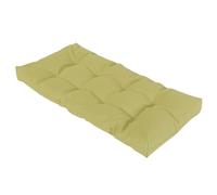 Coussin de banc de jardin imperméable et antidérapant - 8 cm d'épaisseur, pour étagère à chaussures, vert clair, 100 x 40 x 8 cm, parfait pour terrasse et maison