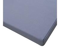 Coussin de banc de jardin imperméable pour 2-3 places - Confortable et rembourré - Accessoire élégant pour canapé d'extérieur - Bleu terre cuite - 110 x 40 x 5 cm