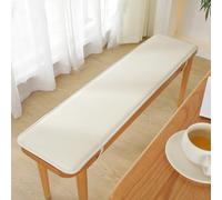 Coussin de banc de jardin ou de terrasse, antidérapant, rectangulaire, pour bancs de salle à manger, baies vitrées et balançoire, coussin confortable pour jardin, terrasse et chaises longues de