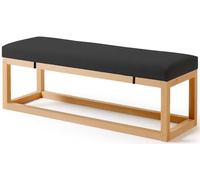 Coussin de banc de jardin pour extérieur, 100 x 50 cm, amovible, imperméable, confortable, pour terrasse, intérieur et malade, parfait pour mobilier de jardin et chaise d'extérieur