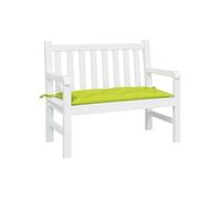 Coussin de Banc de Jardin, Revêtement de Banc avec Jeux de Cordes, Coussin d'Extérieur Imperméable, Vert Brillant 361575