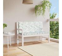 Coussin de Banc de Jardin Siège Patio Extérieur Vert Vif Tissu Oxford vidaXL