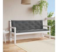 vidaXL Coussin de balancelle Anthracite 120 cm en tissu