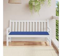 Coussin de Banc de Jardin, Coussin de Siège de Salon, Coussin de Meuble de Terrasse, Coussin d'Assise Extérieur, Bleu Royal 120x50x3 cm Tissu Oxford