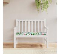 vidaXL Coussin de Banc de Jardin, Galette de Chaise Antidérapante, Décoration Terrasse Patio Salle de Séjour, Multicolore 100x50x4 cm Tissu Oxford