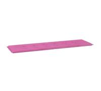 Coussin de banc de jardin - vidaXL - Rose - 180x50x4 cm - Tissu Oxford - Mousse polyuréthane