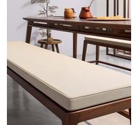 Coussin de banc d'intérieur 2 places, pour cuisine et bancs de pique-nique, 35 x 200 cm, idéal pour décoration d'intérieur et d'extérieur