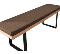 Coussin de banc d'intérieur en mousse à mémoire de forme haute densité pour piano, salle à manger, étagère à chaussures, fenêtre (couleur 6, 150 x 55 x 5 cm)