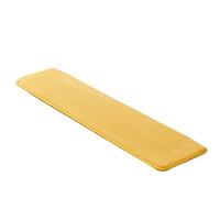 Coussin de banc en bois massif avec attaches - Long coussin de chaise de cuisine pour intérieur et salon - 150 x 45 x 1,5 cm - Confortable et élégant - Décoration d'intérieur
