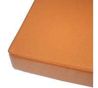 Coussin de banc en cuir synthétique avec fermeture éclair Résistant à l'eau 5 cm d'épaisseur Pour chaise de salle à manger chaise à langer tabouret de terrasse banc de jardin
