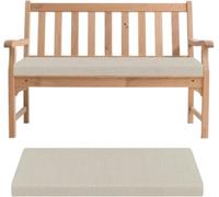 Coussin de banc en mousse à mémoire de forme haute densité pour l'intérieur, antidérapant et lavable en machine, parfait pour les sièges de salle à manger, les bancs de piano, le rangement des