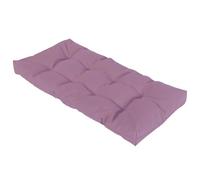 Coussin de banc épais de 8 cm, imperméable, antidérapant, doux, pour jardin ou intérieur, convient pour un banc balancelle, violet, 190 x 40 x 8 cm