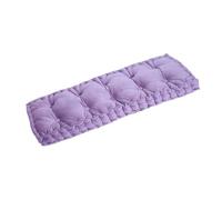 Coussin de banc épais, imperméable et confortable pour utilisation de jardin - Pour mobilier de terrasse - Violet - 140 x 60 cm