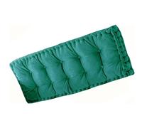 Coussin de banc épais pour intérieur et extérieur - Idéal pour meubles de jardin et canapé - 170 x 40 cm - Vert