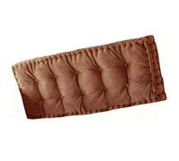 Coussin de banc épais pour intérieur/extérieur - Confortable et durable - Pour meubles de jardin, canapé, siège - 150 x 60 cm - Marron