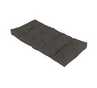 Coussin de Banc Extérieur 1 2 3 ou 4 places, 8cm Coussins de Balancelle Jardin Imperméable Antidérapant Mobilier d'extérieur Coussin d'assise Rectangulaire Pour Terrasse Fenêtre,Dark gray,150x40cm